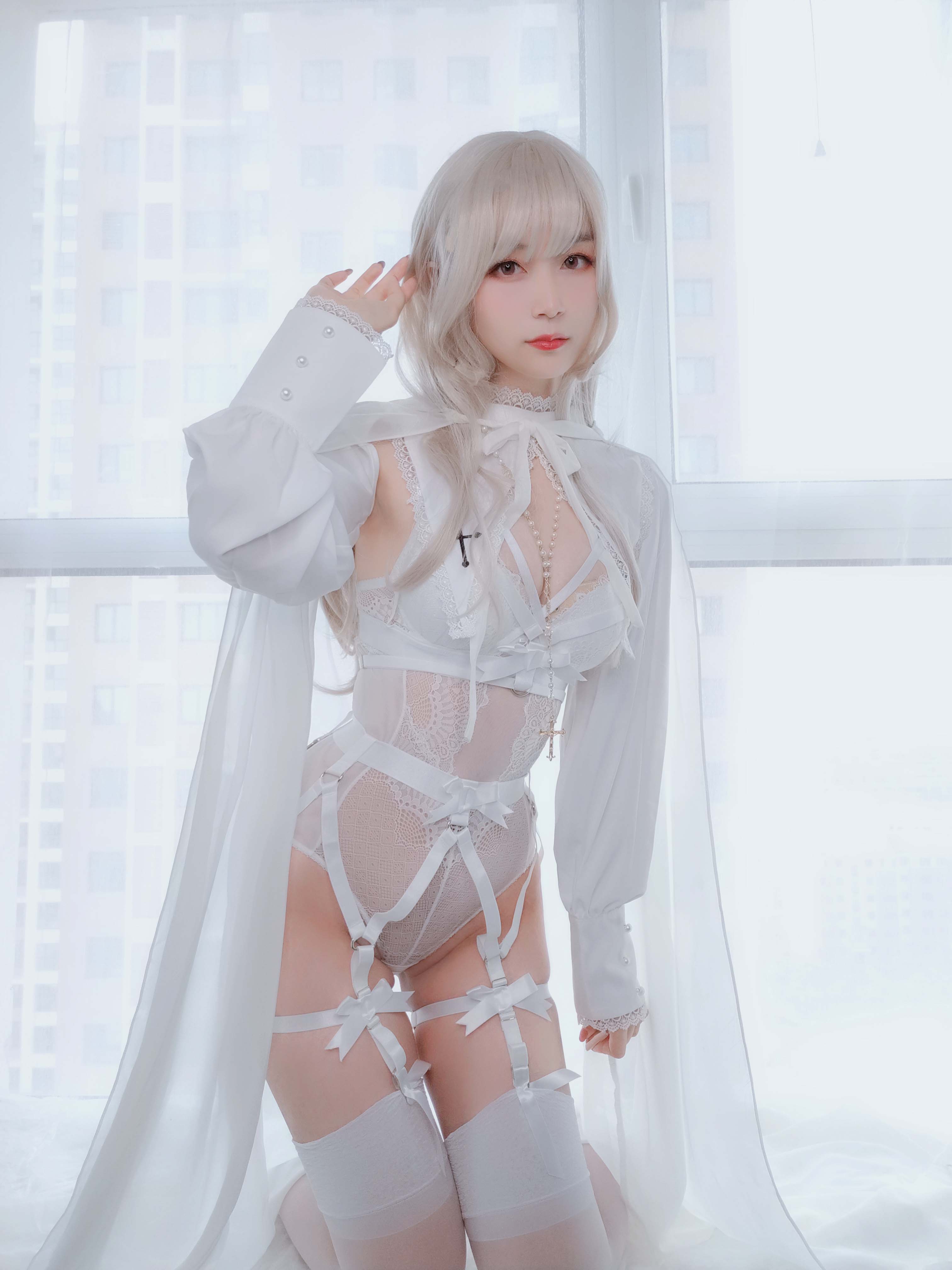 [Coser小姐姐白银]NO.018纯白圣女插图4
